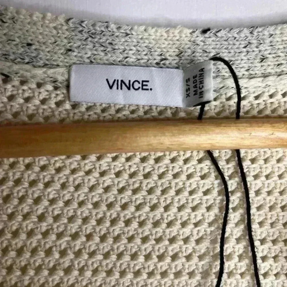 BNWT Vince Oversized Cotton Sweater  Size XS - Picture 4 of 9